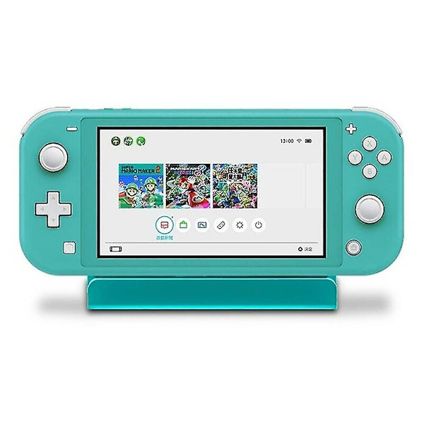 Pikalaturin lataustelakointiaseman jalusta W/c-jalustalla (Nintendo Switch Lite) Blue