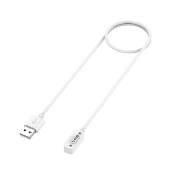 Laddningskabel Dockningsfäste Laddare Adapter Sladdstation för Mibro XZ7/P6S/X3S White