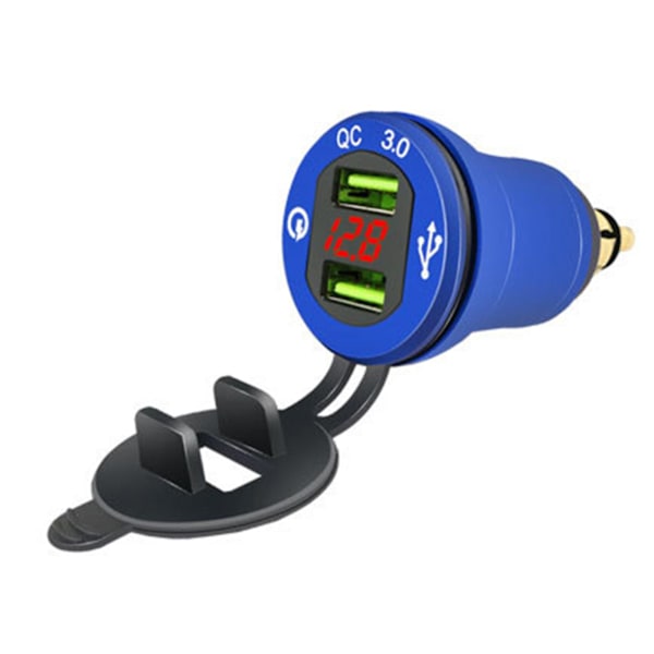 12v-24v DIY USB-port udtag Din-oplader-stik til Tiger til Ducati-motorcykel 6