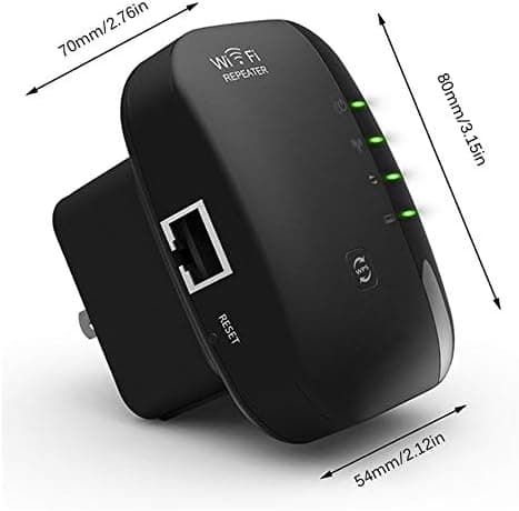 Wi-Fi-forsterker Repeater 300 Mbps (hvit)