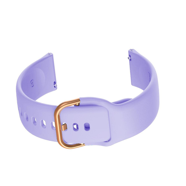 20mm ranneke Samsung Galaxy Watch4 Classic 46mm 42mm/Watch4 44mm 40mm/Galaxy Watch Active2 Light purple F Samsung Galaxy Watch4