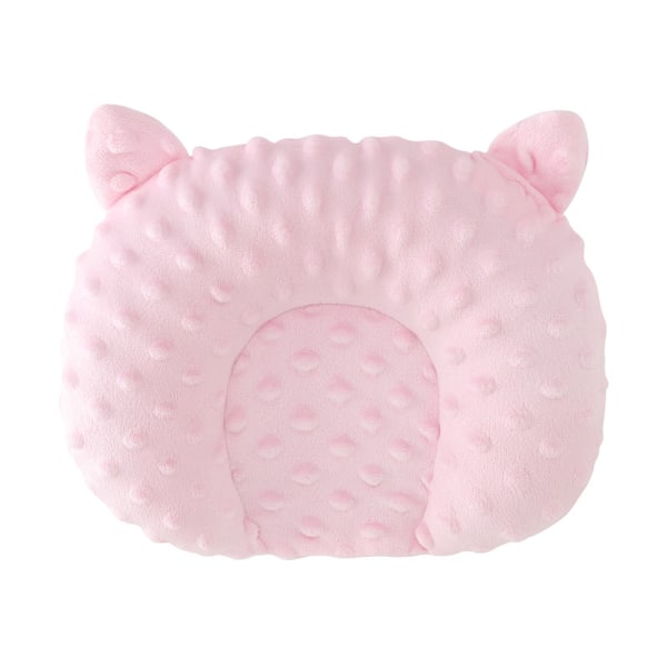Baby Posisjoneringspute, med enkel solid design (rosa)