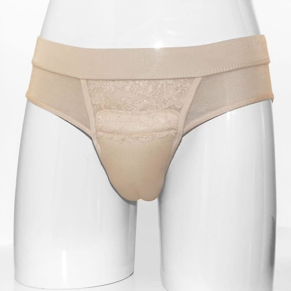 Hiding Gaff Alushousut Lyhyt muotoilu miehille Crossdressing Transsukupuoliset alusvaatteet S-3xl XXL