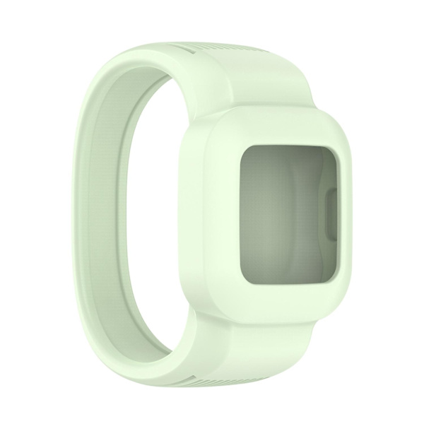Til Garmin Vivofit JR3 Silikone Urrem Uden Spænde, Størrelse:L Green
