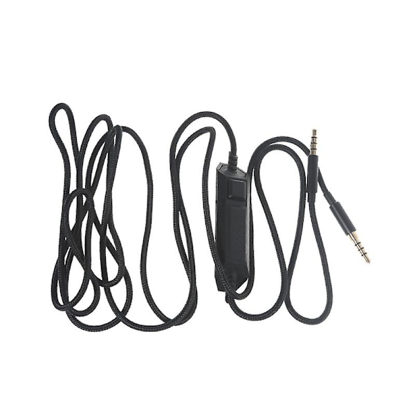 Flettet kabelforlengelsessnor 2m lang for G933 G633 G635 G935 Gaming-headset