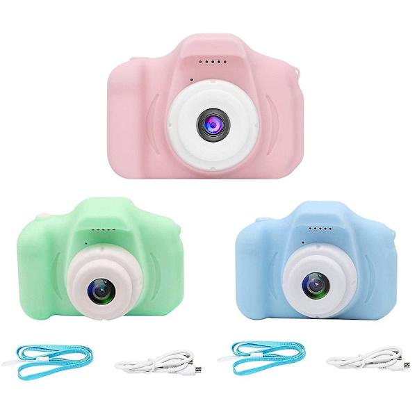 Børn børnekamera mini pædagogisk legetøj til børn babygaver fødselsdagsgave digitalkamera 1080p projektionsvideokamera With 32g tf card2