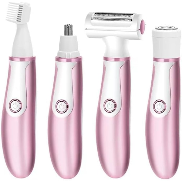 4-in-1 naisten sähköparranajokone