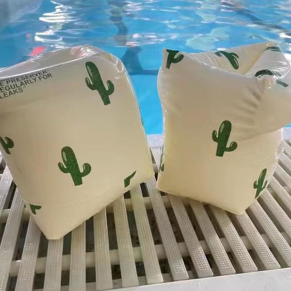 2 stycken, Simarmpuffar, Kaktus