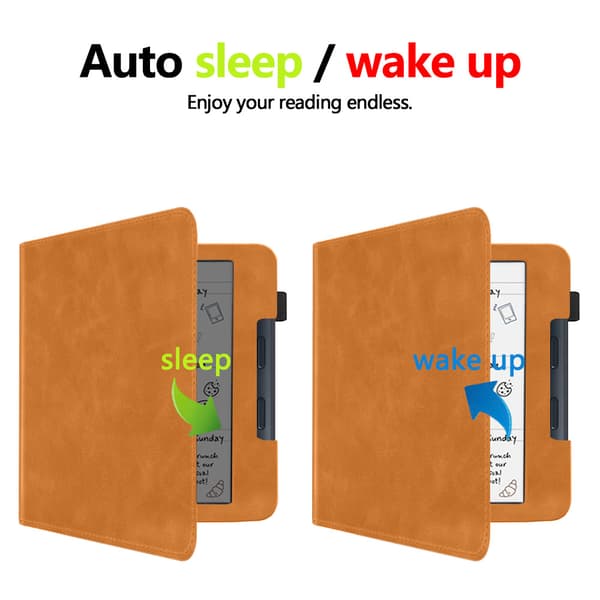 Etui til 7\" Kobo Libra Colour 2024 (N428), sammenleggbart stativdeksel med håndstropp Starry Sky