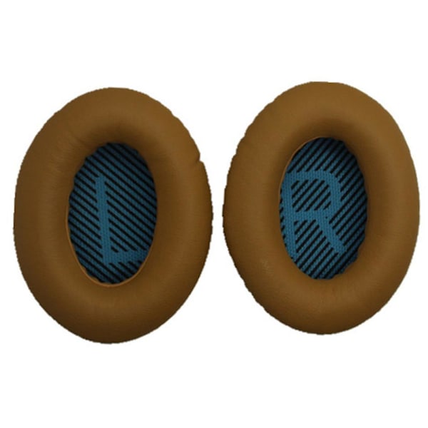 Ersättande öronkuddar Hörlurskuddar Fodral för Bose Quietcomfort Qc2 Qc15 Qc25 Ae2 Qc35 Headset Khaki and Blue