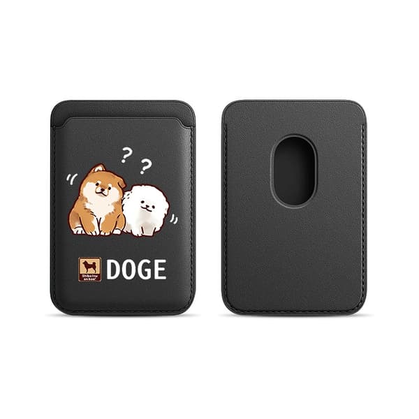 Unisex pung, Magsafe hvalpekortholder (sort)