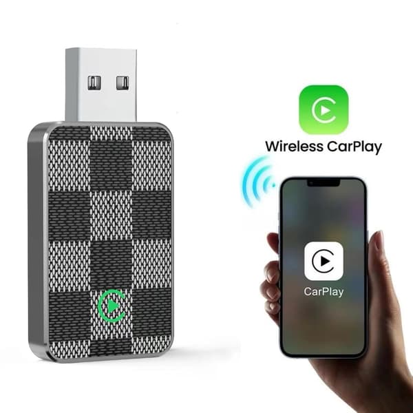 Langaton Carplay-sovitin Android Autolle Gray