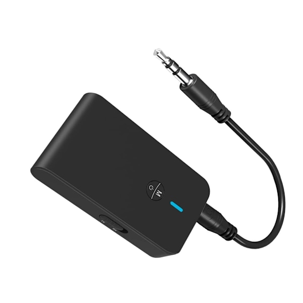 Bluetooth 5.0 Lähetin Vastaanotin Langaton Bluetooth-sovitin 3 in 1 3,5 mm Bluetooth-audioadapteri TV:lle PC:lle Kuulokkeille