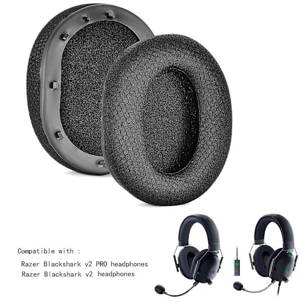 1 par ersättningshörlurar som är kompatibla med Razer Blackshark V2 Pro / Razer Blackshark V2
