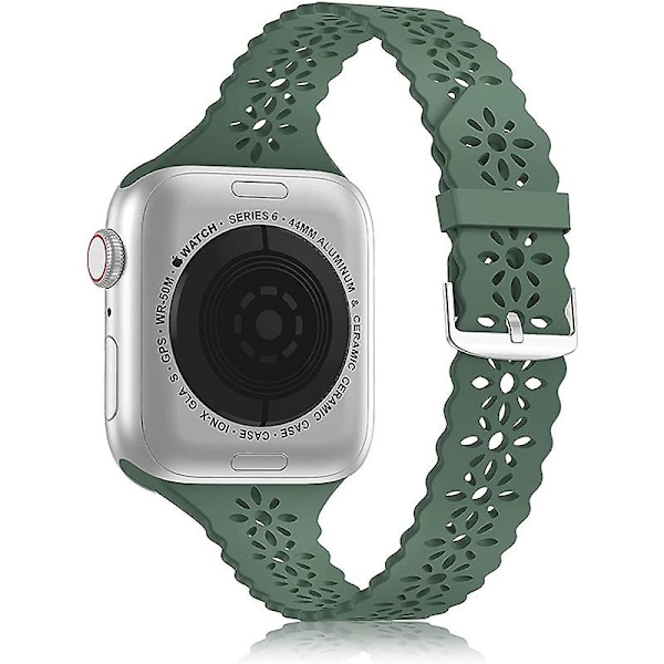 Smartwatch-reim for håndleddet til Apple Watch Series 9/8/7 41mm/6/5/4/SE (2023)/SE(2022)/SE 40mm/3/2/1 Dark green D Apple Watch Series 9 4