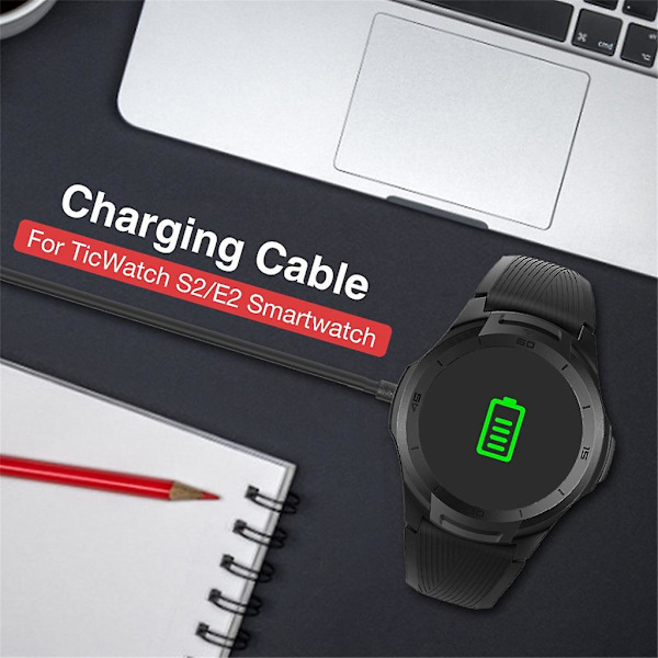 Usb-laderbase Smart Watch Lader- Dock Laderbase for Ticwatch E2/s2