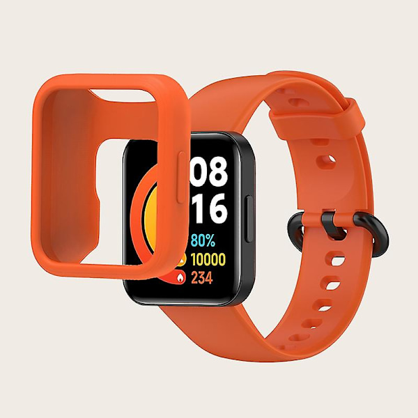 Xiaomi Redmi Watch 2mi Watch 2 Lite -rannekke + kellokuori - Norsunluunvalkoinen/Norsunluunvalkoinen Multicolor J Xiaomi Redmi Watch 2