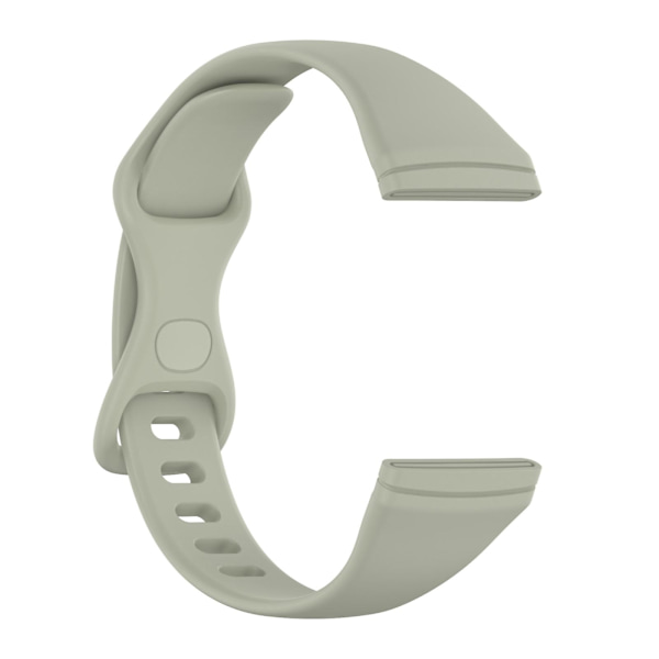 Til Fitbit Versa 4 / Versa 3 / Sense TPU Watch Band S Rock Grey