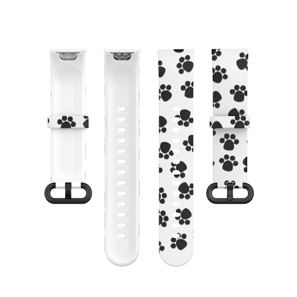 Mønstertrykt klokkearmbånd i silikon, justerbar smartklokkestropp for Xiaomi Redmi Watch/Mi Watch Lite Multicolor B Other Xiaomi Models