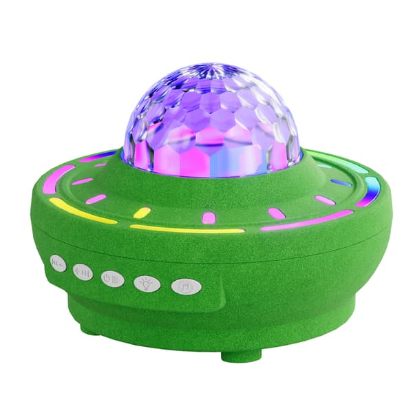 Projektor Galaxy Lys, 4 Lysmoduser Med Bluetooth-Høyttaler Og Fjernkontroll (Grønn) Green