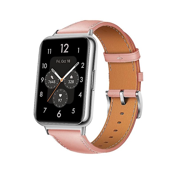 Armbandsbälte för HuaweiWatch Fit 2 Sports Watch Soft Strap Loop Armband Bälte Pink