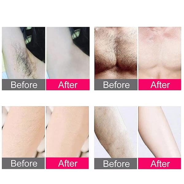 IPL Hårfjerning Laser Epilator 300000 Blits Barbering og Hårfjerning Permanent Epilator for Kvinner Smertefri WHITE
