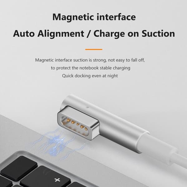 USB C-kabel 100W til L-formet MagSafe 1 MacBook Air/Pro