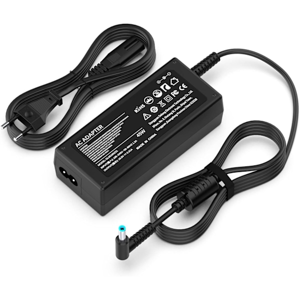 HP-kannettavan 45 W:n 19,5 V:n 2,31 A:n laturi Stream 11 13 14, Pavilion X360 M3 11 13 15 sovitin