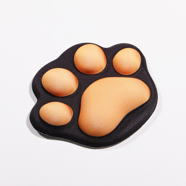 Söt Mus Handledsstöd Pad Katt Tass Mönster Bekväm Mjuk (Orange)