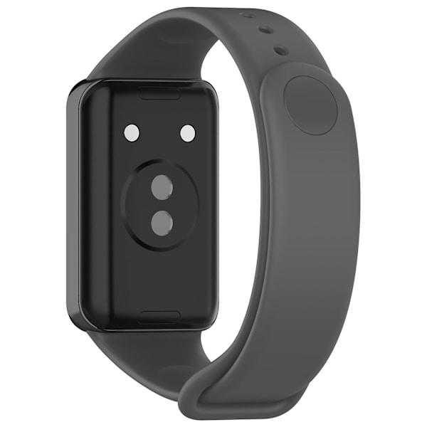 For Honor Band 9 Watch Band Soft TPU Justerbar Håndleddsrem - Mørkegrønn Dark Grey