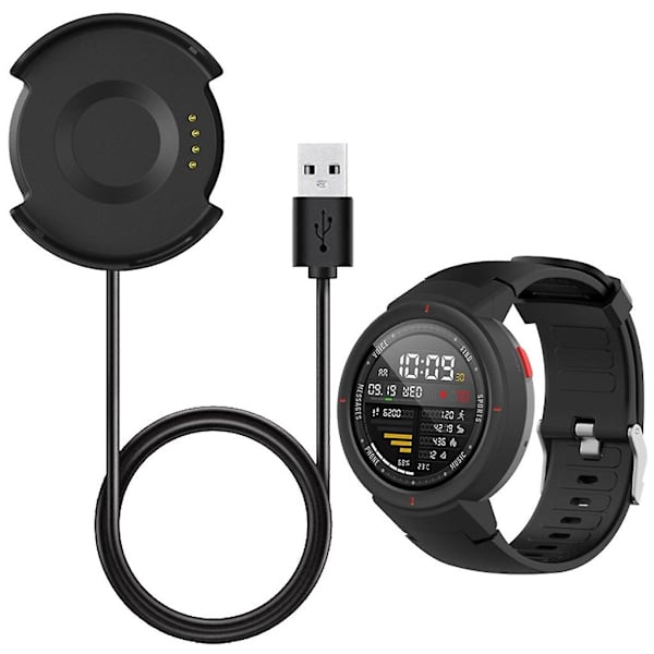 Bærbar opladningskabel dock-opladeradapter til Amazfit Verge 3/verge Lite