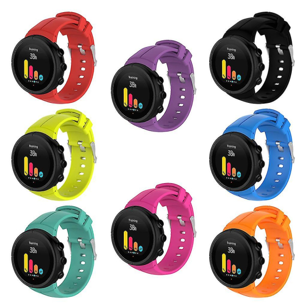 Ranneke Suunto Spartan Ultra Silicone Smart Watch Rannekorjelle Anti-Scratch Orange