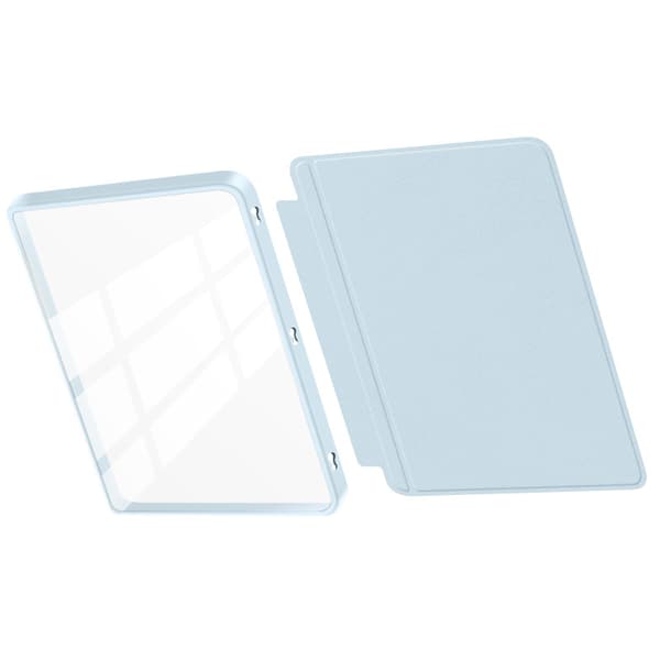 Etui - Til 7 tommer Kindle Paperwhite 12. generation 2024, Auto Sleep Wake, Split Etui (Isblå)