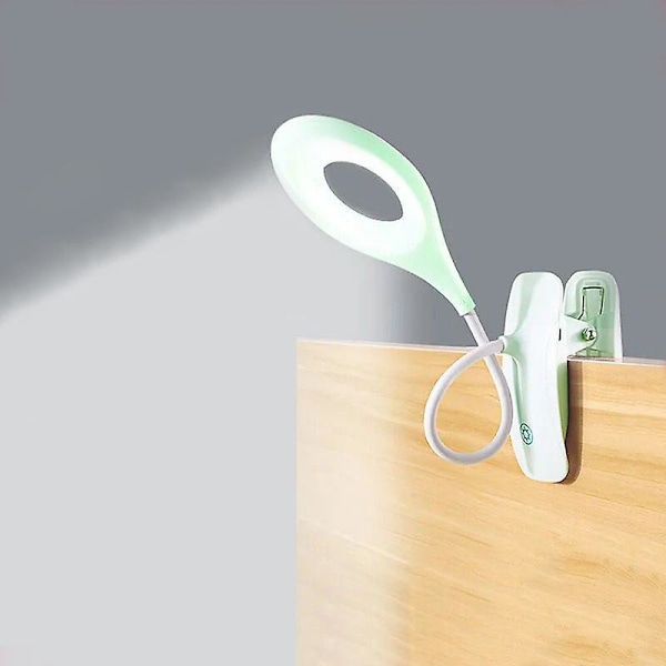 Led valoa lukeva Light-eye Protect Bed Yöpöytälamppu Gooseneck Clamp blue