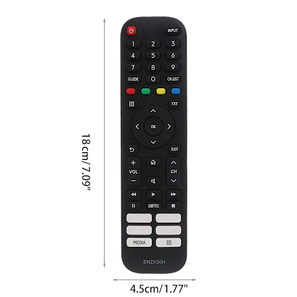 En2x30h til Smart TV-controller-erstatning til {1} {2} 32a5600f 32a5620f