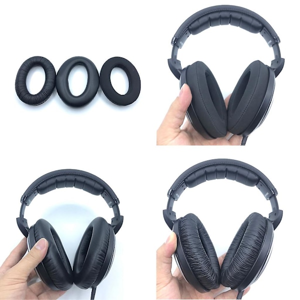 Bekväma öronkuddar för Sennheiser G4me Zero-hörlurar, elastiskt överdrag C