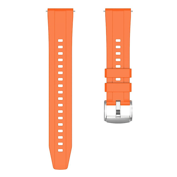 Til Huawei Watch GT 4 41mm Blød Silikone Urrem Rem Tilbehør - Orange Orange