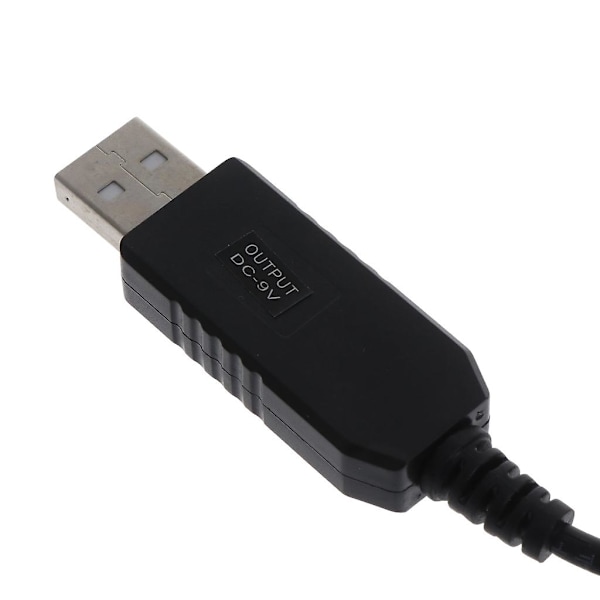 Usb till Dc9v adapterkonverterkabel Usb till Dc 5.5mmx2.1mm för routerhögtalare