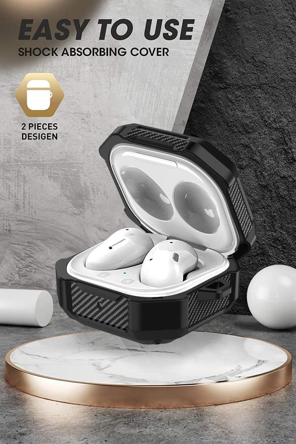Fodral för Samsung Galaxy Buds 2 Pro, hårt (rött) Red