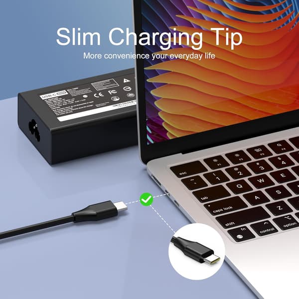 Lader 100W 20V 5A USB C for Lenovo Ideapad 5 Pro 16