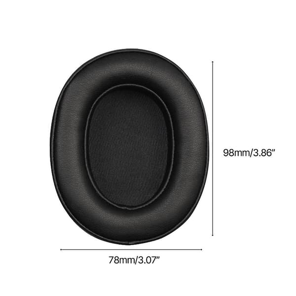 Øreputer for Wh 1000xm5 Hodetelefoner Støyisolerende Memory Foam Øreputer