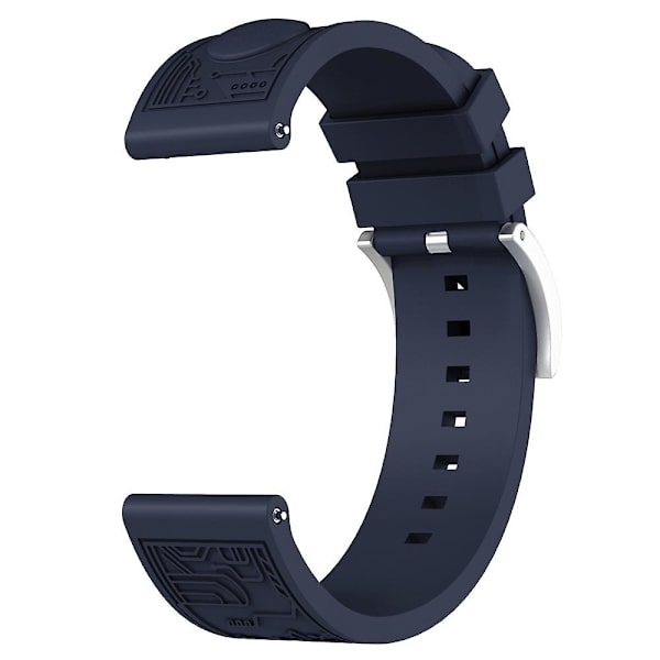 Samsung Galaxy Watch6 44mm / Huawei Watch GT 3 42mm / Garmin vivoactive 5 Universal 20mm Pehme Silikoon Ocean blue