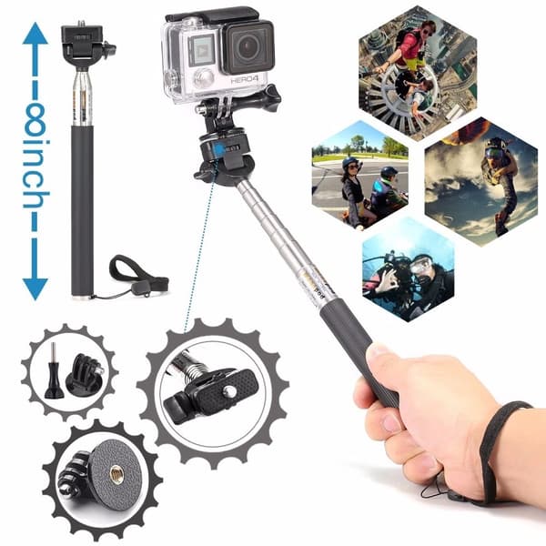 40-i-1 Tilbehørssett for Actionkameraer (For Gopro 9 10)