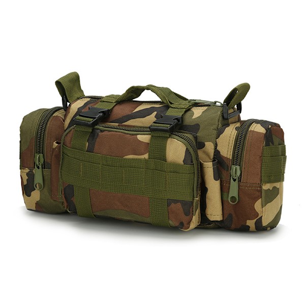 Taktisk Taljetaske Molle Pung Deployment Taske (Jungle camouflage)