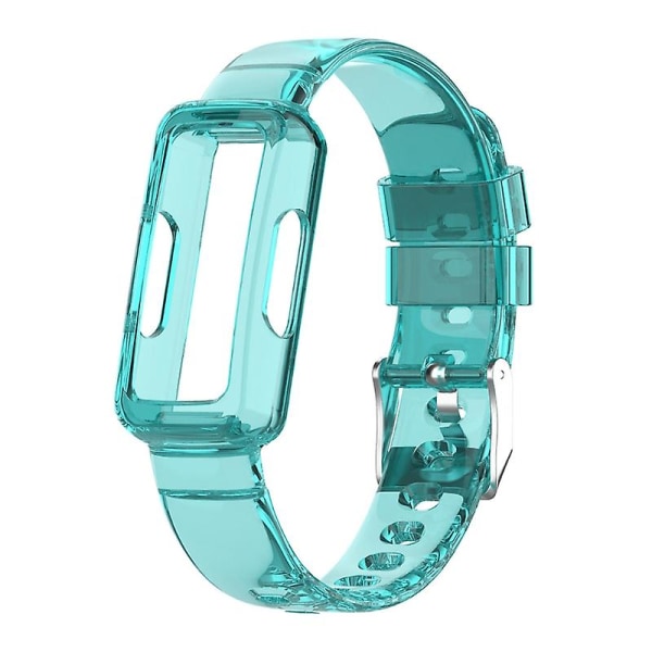 Armband Mjukt band Bälte Vattentätt armband för Fitbit-inspire 2/ace 3 Watch Blue