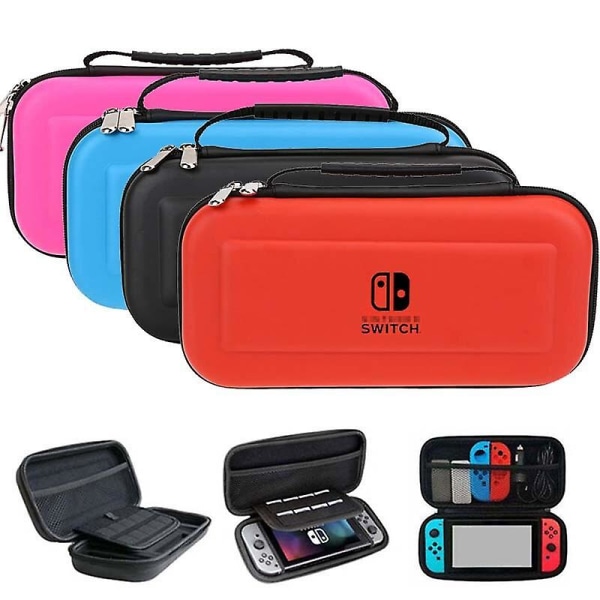 Nintend Switch Console Eva Carry Case cover Nintendo Switch -tarvikkeille Black