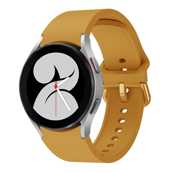 Silikoniranneke Samsung Galaxy Watch4:lle 44mm Yellow