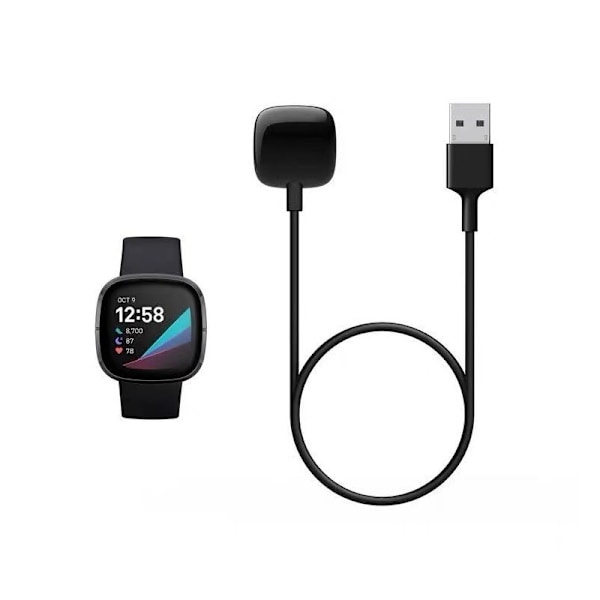 För Fitbit Versa 3 Laddare 100CM