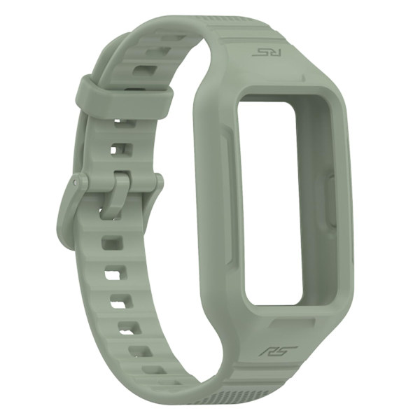 Silikon Integrert Rem for Honor Band 6 Light Green