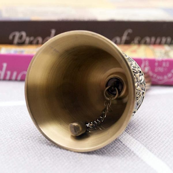 Hand Bell Call Bell Mässing Bröllopsklockor